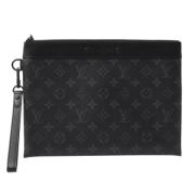 Pre-owned Canvas louis-vuitton-tasker