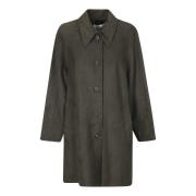 Suede Half Coat