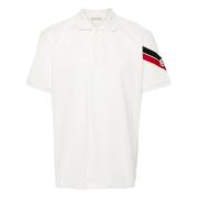 Logo-Patch Cotton Polo Shirt