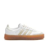 Beige/Hvid/Gummi Samba Stil Sneakers