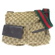 Pre-owned Canvas gucci-tasker