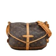 Pre-owned Canvas louis-vuitton-tasker