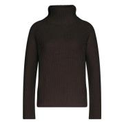 Voluminøs Turtleneck Sweater Raglan Ærmer