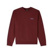 Fleece Standard College Sweatshirt