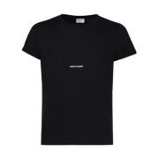 Sort Crewneck T-shirts og Polos