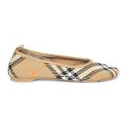 Baby Check Ballerina Flats