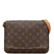 Pre-owned Canvas louis-vuitton-tasker