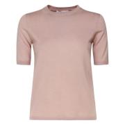 Silkeblanding Pink Sweater Italien Lavet