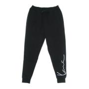 Sort Fleece Tracksuit Sweatpants