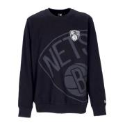 Brooklyn Nets Crewneck Sweatshirt Sort