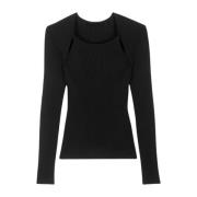 Sort Pietra Jumper - Moderne Top