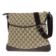 Pre-owned Canvas gucci-tasker