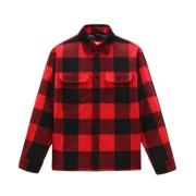 Polstret Check Overshirt