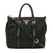 Pre-owned nylon prada-tasker