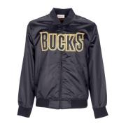 Milwaukee Bucks NBA Satin Jakke