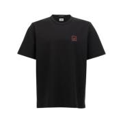 Sort Bomulds T-Shirt Regular Fit