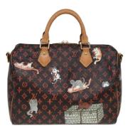 Pre-owned Canvas louis-vuitton-tasker