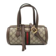 Pre-owned Canvas gucci-tasker