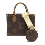 Pre-owned Canvas louis-vuitton-tasker