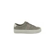 Beige Suede Herre Sneakers