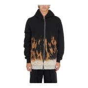 Black Terra Jumbo Gimp Hoodie