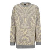 Afslappet Strik Pullover Sweater