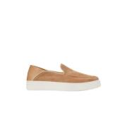 Beige Slip On Flade Sko