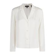 Elegant Lapel Collar Bluse