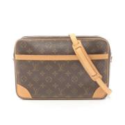 Pre-owned Coated canvas louis-vuitton-tasker