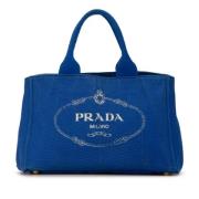 Pre-owned Canvas prada-tasker