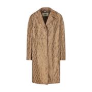 Stilfuld Jacquard Trench Coat