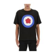 Logo Trykt Target T-Shirt