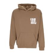 Brun Mænds Digi Hoodie Sweatshirt