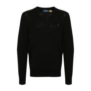 Langærmet Striktrøje Pullover