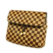 Pre-owned Canvas louis-vuitton-tasker