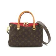 Pre-owned Coated canvas louis-vuitton-tasker