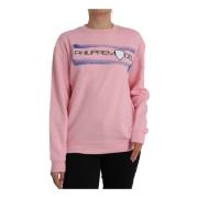 Rosa Logo Print Bomuldssweater