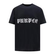 Bomuld T-shirt med Frontlogo