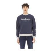 Stilfuld langærmet logo sweatshirt