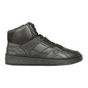 Sort Sneakers Mid-Calf Plain