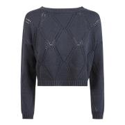 Blå Sweaters ABBOZZI Stil