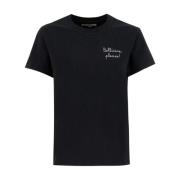 Broderet Crew-neck T-shirt