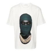 Mask20 Trykt Bomulds T-shirt