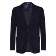 Uld Jersey Blazer Stil Bari