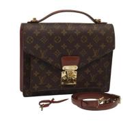 Pre-owned Canvas louis-vuitton-tasker