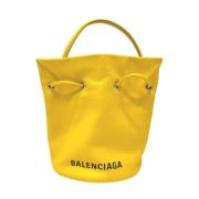 Pre-owned Laeder balenciaga-tasker