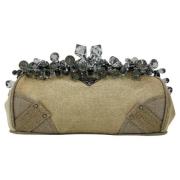 Pre-owned Canvas clutches