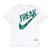 Giannis Freak Print T-Shirt Hvid/Grøn