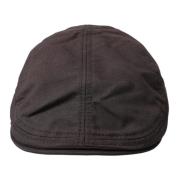 Brun Nylon Newsboy Cap