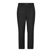 Elegant Cigarette Pant i Antracit